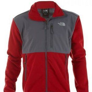 NORTH FACE Polartec Windpro Jacket Red Large